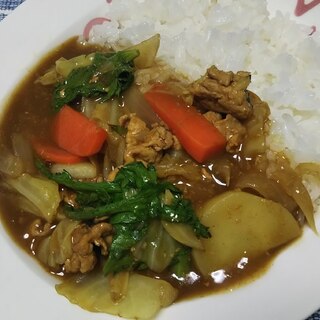 豚肉と彩り野菜カレー☆